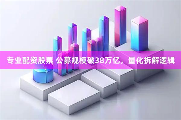 专业配资股票 公募规模破38万亿，量化拆解逻辑